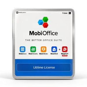 MobiOffice 4-in-1 Productivity Suite for Windows PC Lifetime License-0