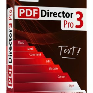 PDF Editor by Markt+Technik - PDF to Word and Excel OCR, 3 PC License-0