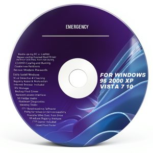 VsoxA Windows Repair Boot Disk CD/DVD for PC Emergency Recovery-0