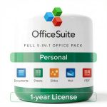 OfficeSuite Personal 5-in-1 Pack by MobiSystems with 1 Year License-0