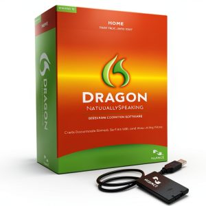 Dragon NaturallySpeaking Voice Software K409A-G1B-11.0 Nuance-0