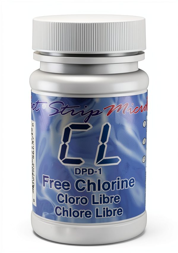 Exact Industrial Test Systems 486637 DPD-1 Micro Free Chlorine Strip for Photometers-0
