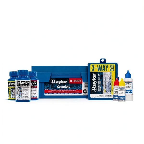 Taylor S-1452, 7-in-1 Pool and Spa Test Strips for Free Chlorine, Total Bromine/Chlorine, pH, Total Alkalinity, Total Hardness & Cyanuric Acid, 100 Water Test Strips | Made in The USA-5