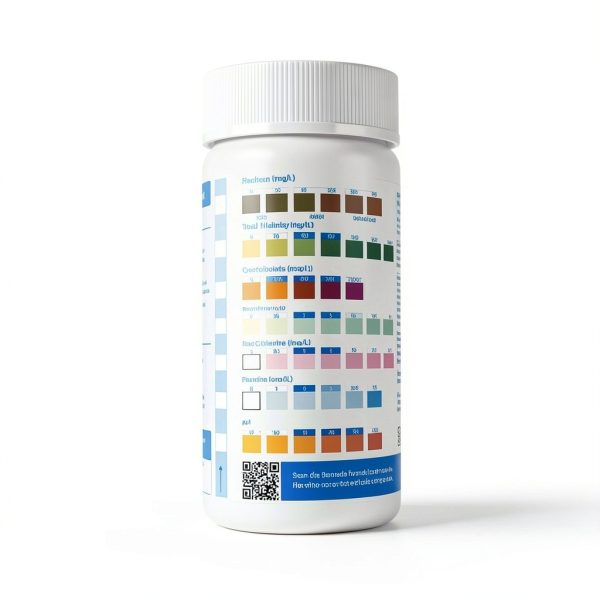Swimming Pool and SPA Test Strips,Hot Tub Test Strips 7 in 1-150 Accurate Tests for pH, Hardness, Total Chlorine, Total Alkalinity, Cyanuric Acid and Bromine-3
