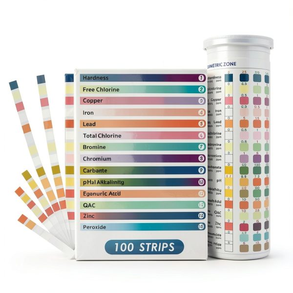 20 in 1 Water Tester AESCULIX Drinking Water Test Kit with 123 Strips-2